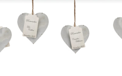Snowline Heart Keepsake Ornament
